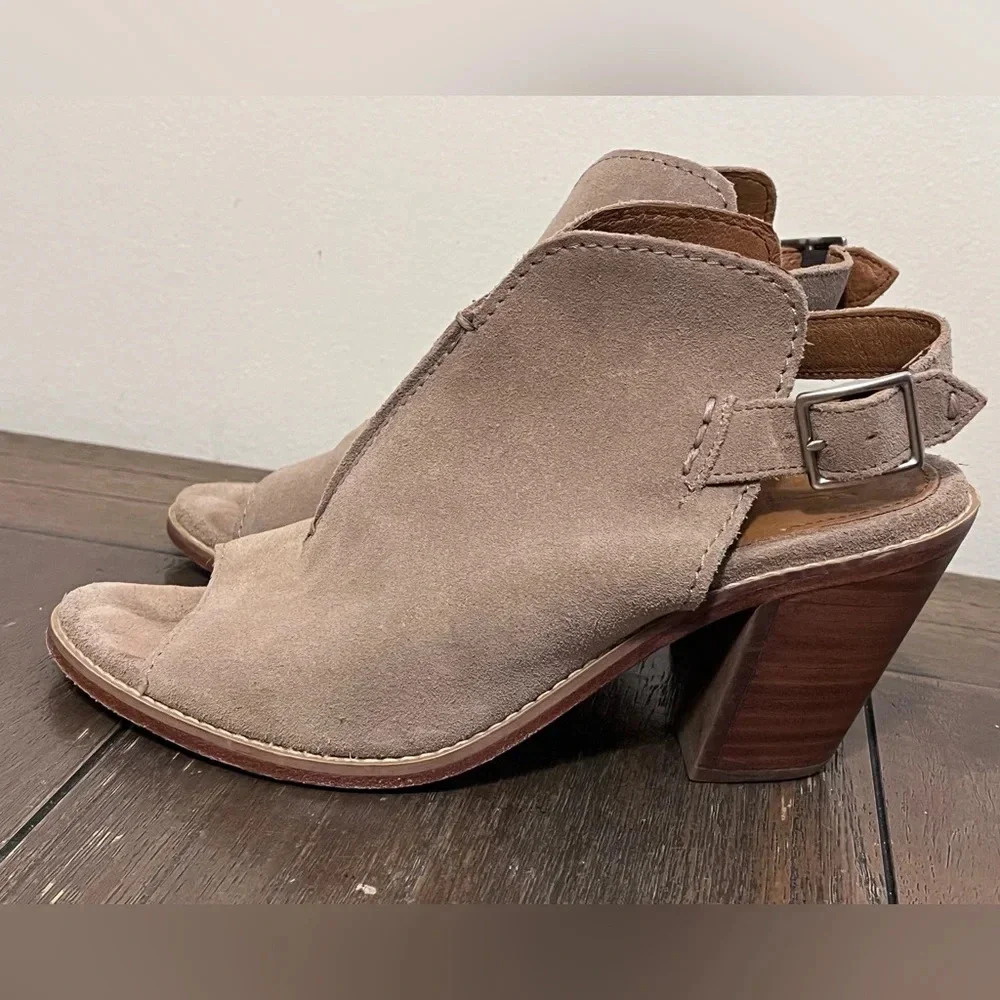 Frye Courtney Slingback Mules Womens size 8 Made in Mexico